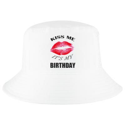 Kiss Me It's My Birthday Cool Comfort Performance Bucket Hat