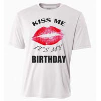 Kiss Me It's My Birthday Cooling Performance Crew T-Shirt