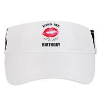 Kiss Me It's My Birthday Adult Drive Performance Visor