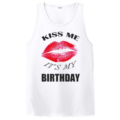 Kiss Me It's My Birthday PosiCharge Competitor Tank