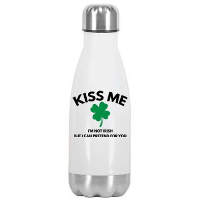 Kiss Me Im Not Irish Stainless Steel Insulated Water Bottle