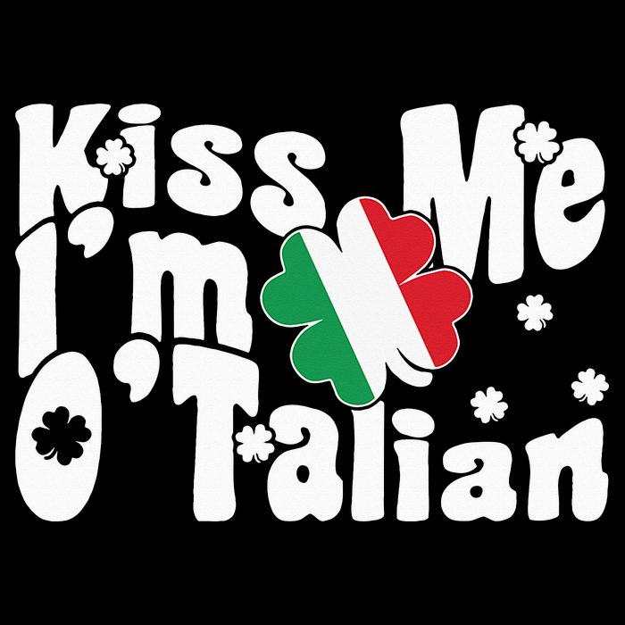 Kiss Me I'm O'Talian Funny Italian St Patrick's Day T-Shirt