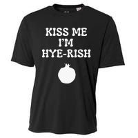 Kissing Me I'm Hyerish Armenian Funny St Patricks Day Cooling Performance Crew T-Shirt