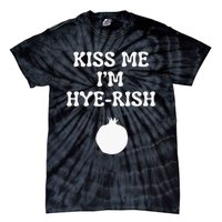 Kissing Me I'm Hyerish Armenian Funny St Patricks Day Tie-Dye T-Shirt