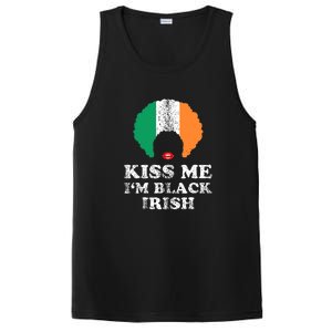 Kiss Mee I'm Black Irish History Funny St Patricks Day PosiCharge Competitor Tank