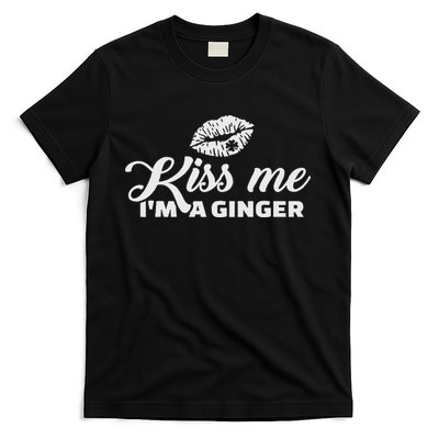Kiss Me I'm A Ginger St. Patricks Day T-Shirt