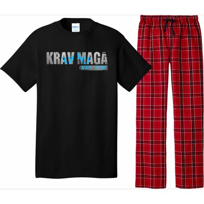 Krav Maga Israeli Combat System Distressed Vintage Pajama Set