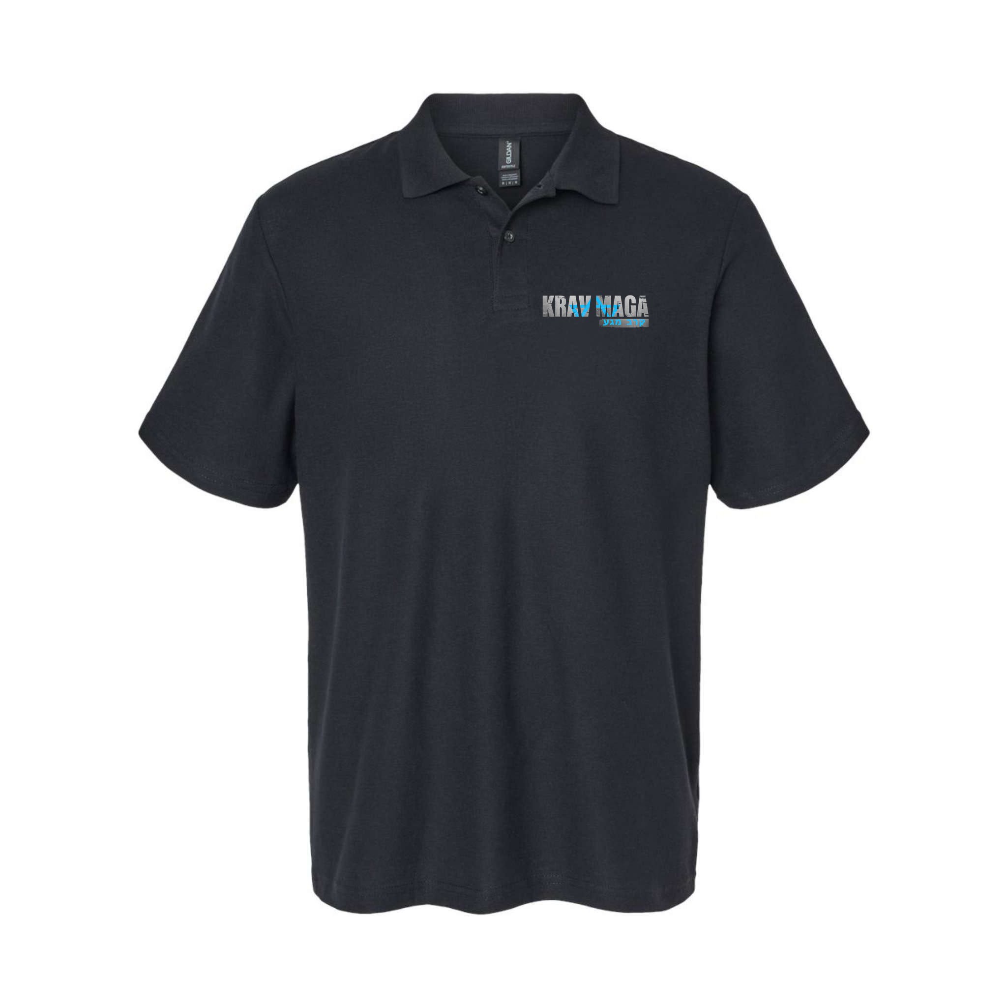 Krav Maga Israeli Combat System Distressed Vintage Polo