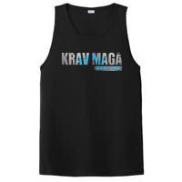 Krav Maga Israeli Combat System Distressed Vintage PosiCharge Competitor Tank