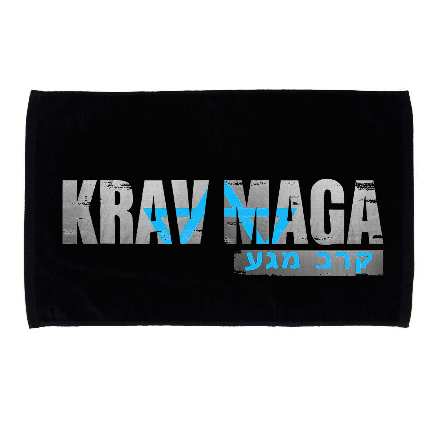 Krav Maga Israeli Combat System Distressed Vintage Microfiber Hand Towel