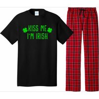 Kissing Me I'm Irish Clover Saint Irish Pats St. Patrick's Day Pajama Set