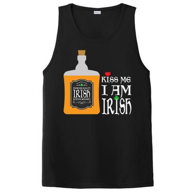 Kiss Me I Am Irish Whiskey Ing Team Saint Patricks Day Great Gift PosiCharge Competitor Tank