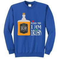 Kiss Me I Am Irish Whiskey Ing Team Saint Patricks Day Great Gift Sweatshirt