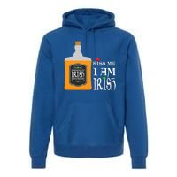 Kiss Me I Am Irish Whiskey Ing Team Saint Patricks Day Great Gift Premium Hoodie