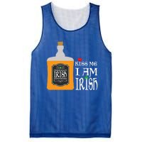 Kiss Me I Am Irish Whiskey Ing Team Saint Patricks Day Great Gift Mesh Reversible Basketball Jersey Tank