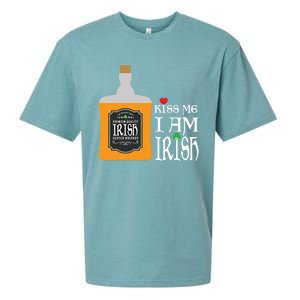 Kiss Me I Am Irish Whiskey Ing Team Saint Patricks Day Great Gift Sueded Cloud Jersey T-Shirt