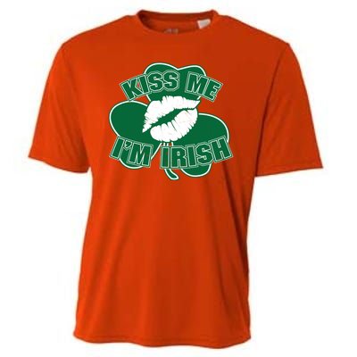 Kiss Me I'm Irish Lips Cooling Performance Crew T-Shirt