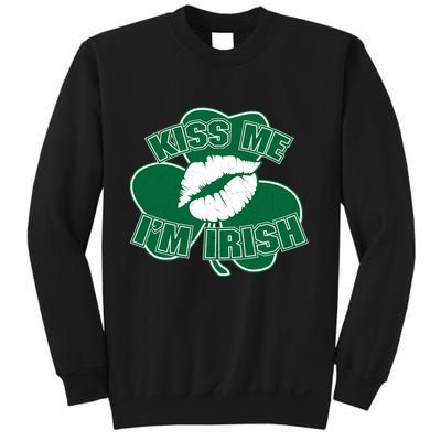 Kiss Me I'm Irish Lips Sweatshirt