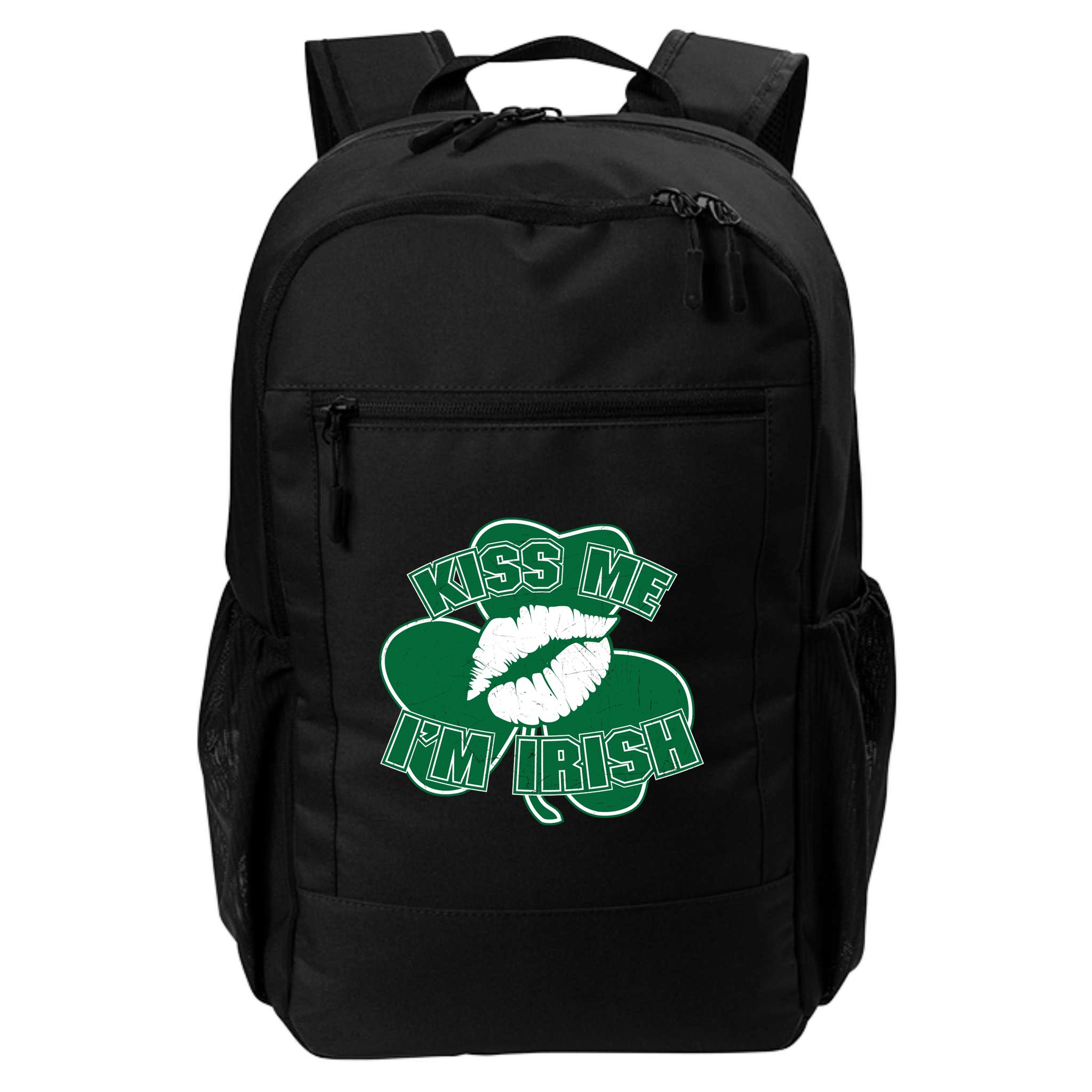 Kiss Me I'm Irish Lips Backpack