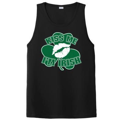 Kiss Me I'm Irish Lips PosiCharge Competitor Tank