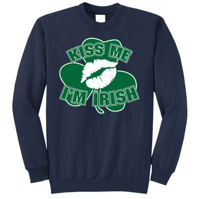 Kiss Me I'm Irish Lips Sweatshirt