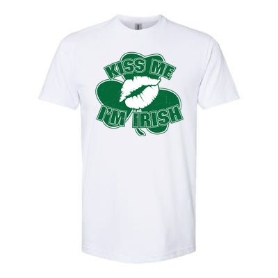 Kiss Me I'm Irish Lips Softstyle CVC T-Shirt