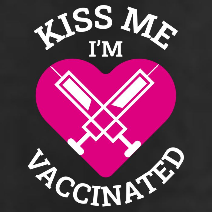 Kiss Me I'm Vaccinated Adult Drive Performance Visor