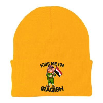 Kiss Me I'm Iraqish Knit Cap Winter Beanie