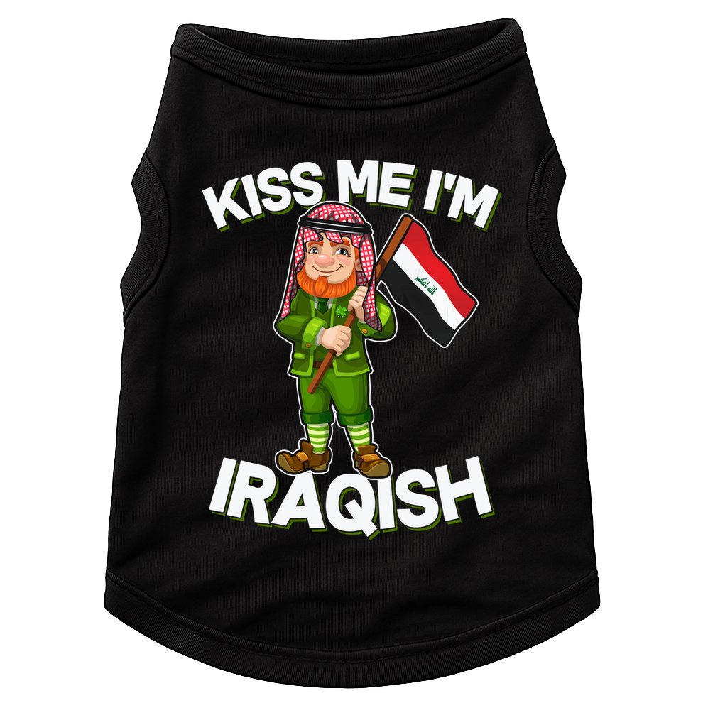 Kiss Me I'm Iraqish Doggie Tank