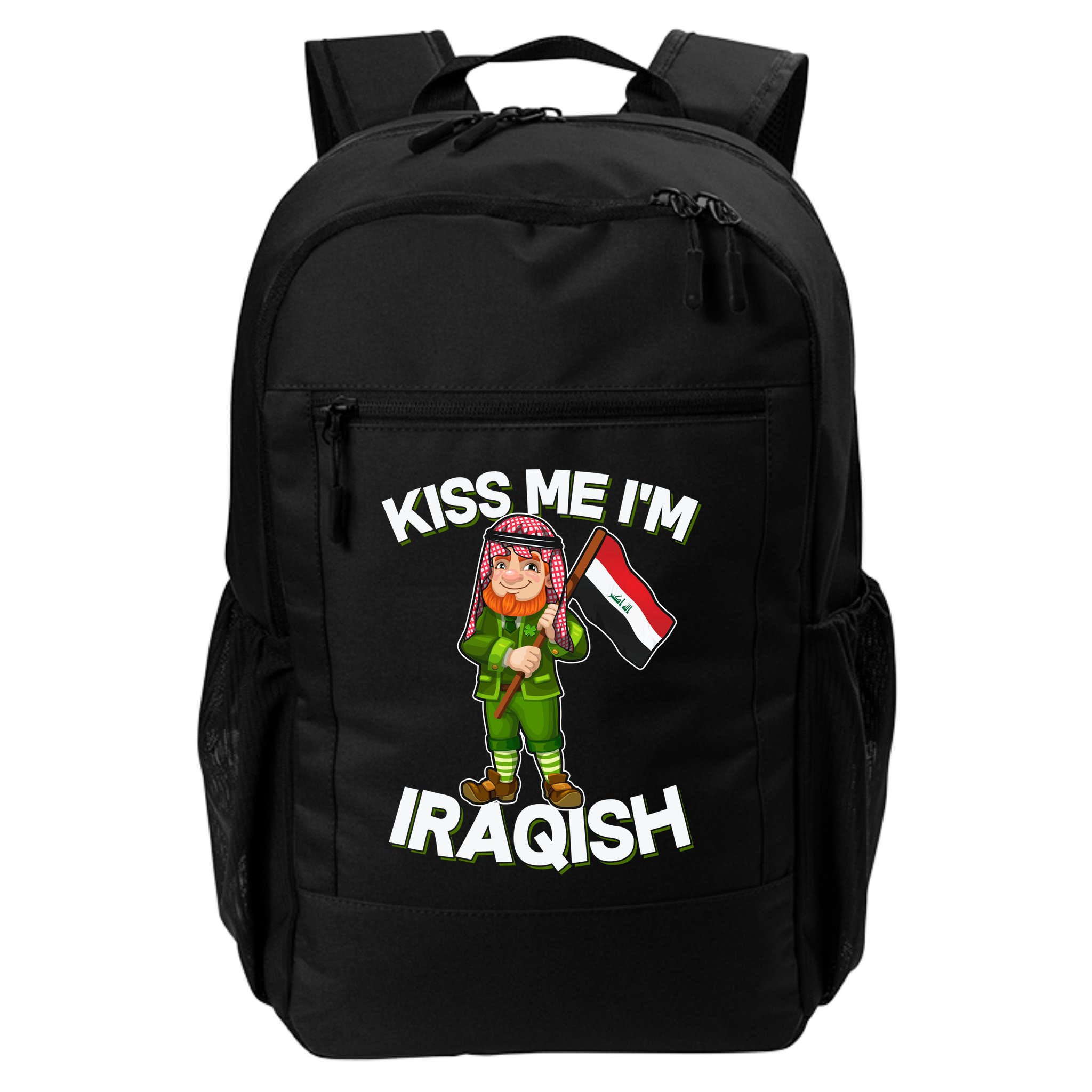 Kiss Me I'm Iraqish Backpack