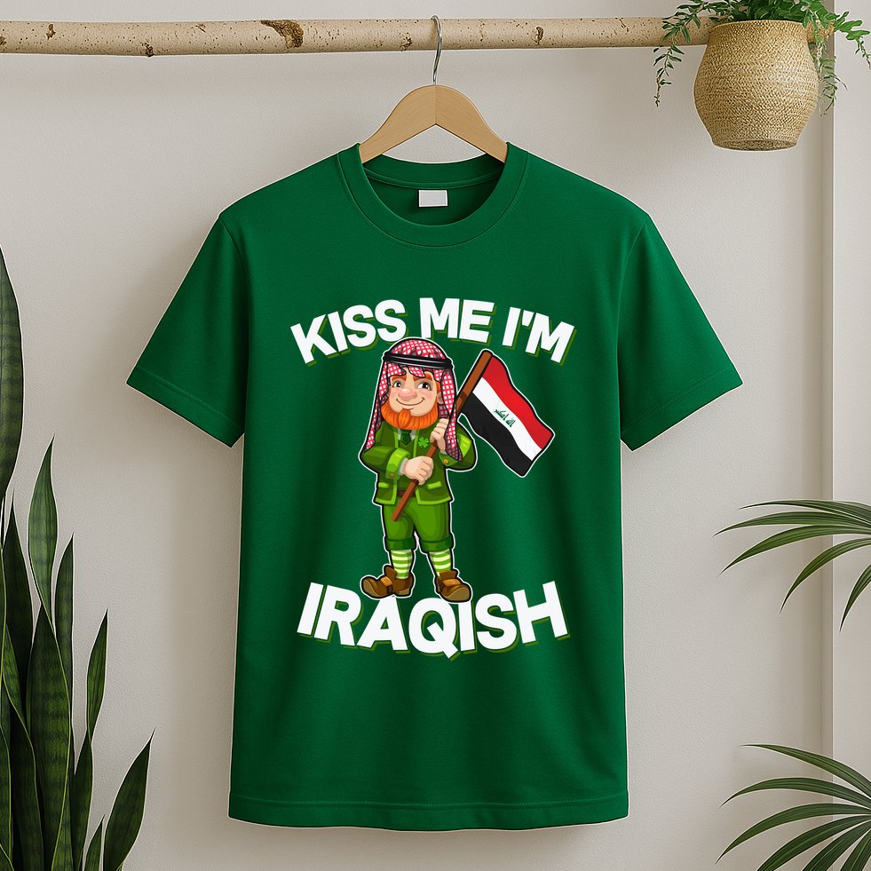 Kiss Me I'm Iraqish T-Shirt