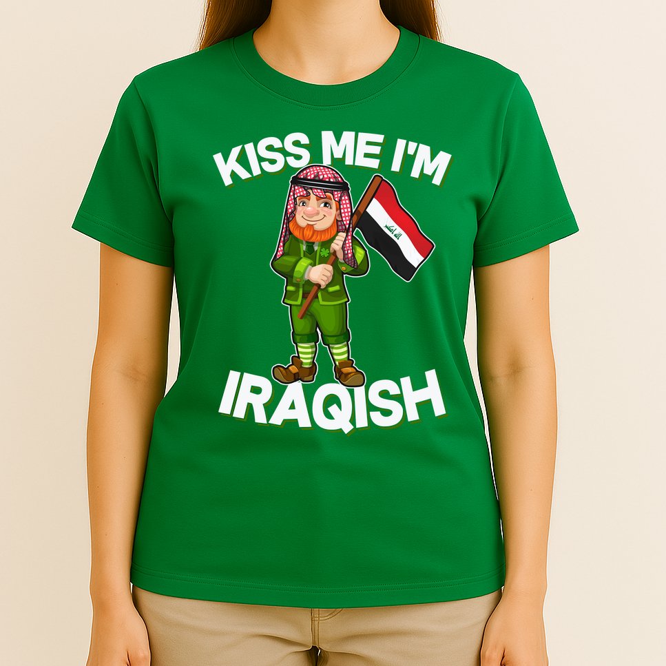 Kiss Me I'm Iraqish T-Shirt
