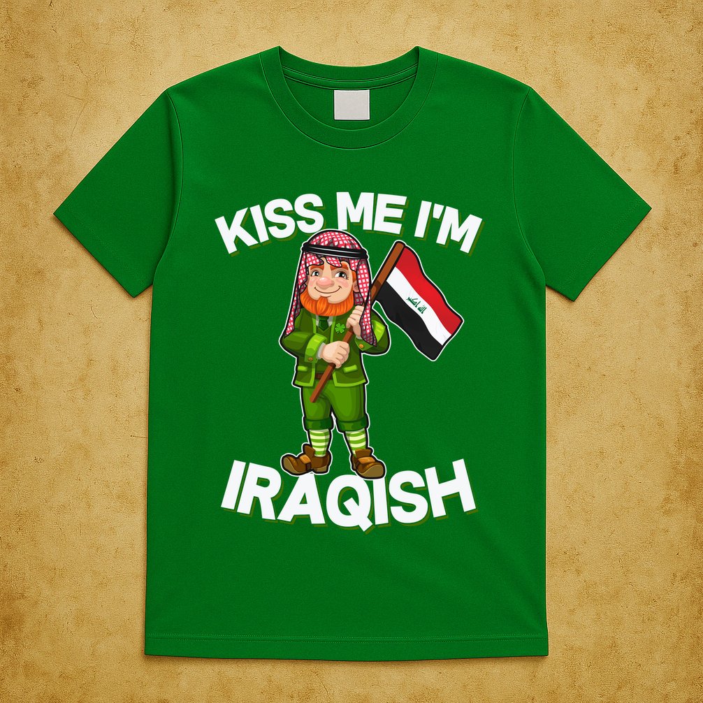 Kiss Me I'm Iraqish T-Shirt