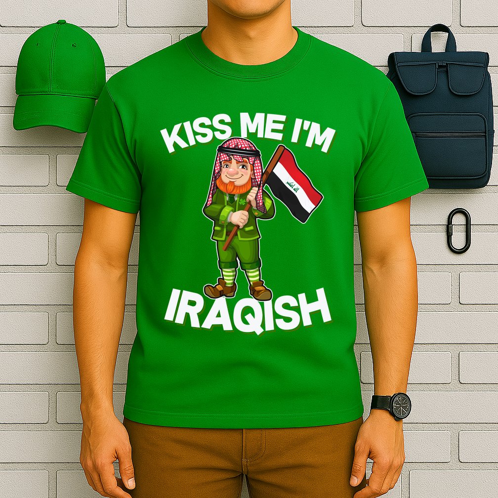 Kiss Me I'm Iraqish T-Shirt