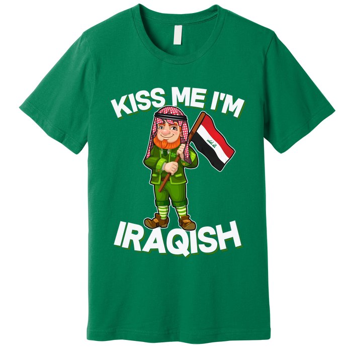 Kiss Me I'm Iraqish Premium T-Shirt