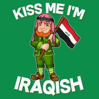 Kiss Me I'm Iraqish Premium T-Shirt