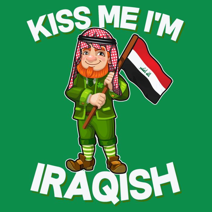 Kiss Me I'm Iraqish Premium T-Shirt
