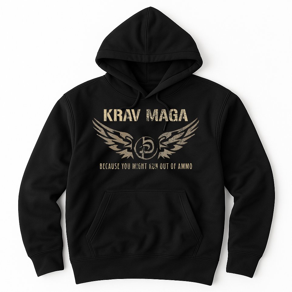 Krav Maga Israeli Military Close Combat System Hoodie