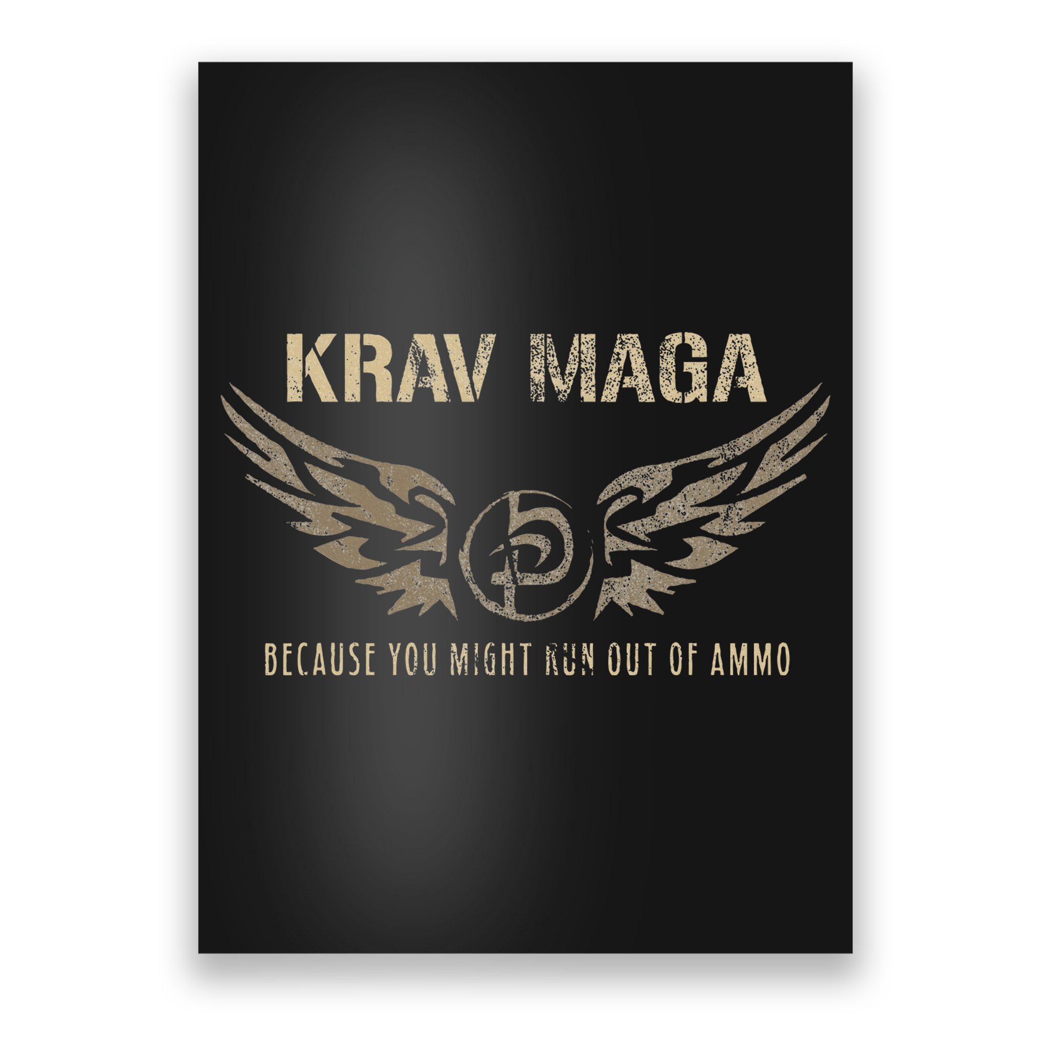 Krav Maga Israeli Military Close Combat System Poster