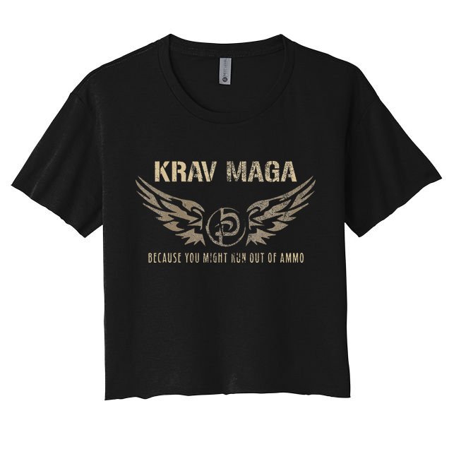 Krav Maga Israeli Military Close Combat System Crop Top