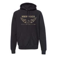 Krav Maga Israeli Military Close Combat System Premium Hoodie