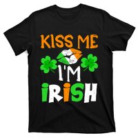 KISS ME I’M IRISH Lucky St. Patrick's Day Funny T-Shirt