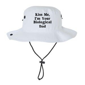 Kiss Me Im Your Biological Dad Funny Daddy Gift Legacy Cool Fit Booney Bucket Hat