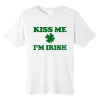 Kiss Me Im Irish St Patricks Day Tall Fusion ChromaSoft Performance T-Shirt