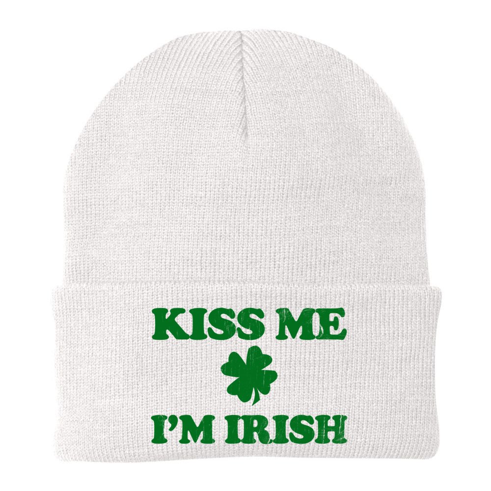 Kiss Me Im Irish St Patricks Day Beanie