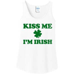 Kiss Me Im Irish St Patricks Day Ladies Essential Tank