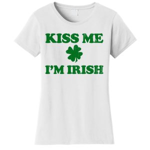 Kiss Me Im Irish St Patricks Day Women's T-Shirt