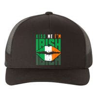 Kiss Me IM Irish St. PaddyS Day Irish Lads Or Ladies Yupoong Adult 5-Panel Trucker Hat