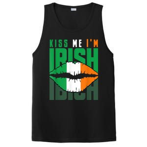 Kiss Me IM Irish St. PaddyS Day Irish Lads Or Ladies PosiCharge Competitor Tank