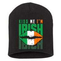 Kiss Me IM Irish St. PaddyS Day Irish Lads Or Ladies Short Acrylic Beanie